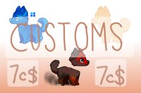 customs for 7 c$!