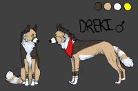 Dreki - Character Design for Autumn Ghost