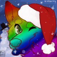 Rainbow Christmas Avatar