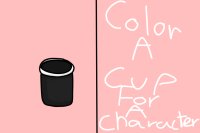 Color A Cup For A Character