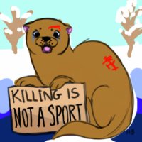 Killing is not a sport!
