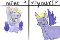Mine VS Yours: Angel Cat
