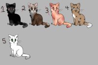 Cat Adopts 1 C$ each! (All sold)