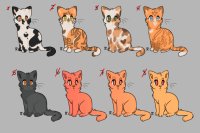 Semi realistic kitten adopt batch 1 [closed]
