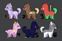 Free Pup Adopts Batch One (CLOSED)