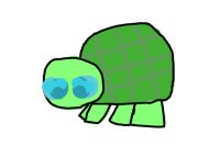 oh  a turtlehe