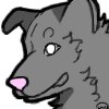 Editable Wolf/Dog icon