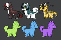 WIP Pupper adopts | set prices/Customs