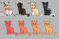 Cat adoptables (OPEN!)