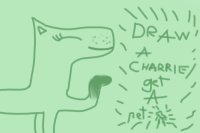Draw a charrie - get a pet