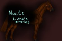 Nocte Luna's entries