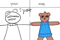 t-pose bear