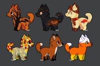 Fall Pup Adopts For sale/auction