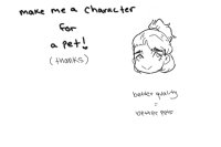 make me a character get a pet!