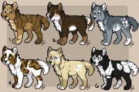 Spotted dog adopts! (All closed!)