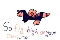 So fly high on your own