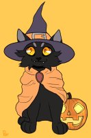Cat Witch Editable!