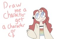 Draw me a character get a character or C$