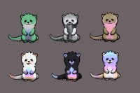 Bts Otters - owned by Drewbie