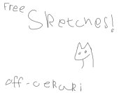 Free sketches (Off-oekaki) WAITING LIST OPEN