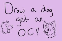 Draw a dog get an OC ! (OPEN)