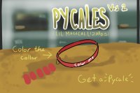Colour the collar for a Pycale!