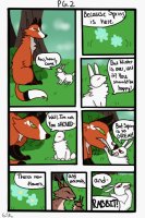 Fox & rabbit Comic (remade!) PG. 2