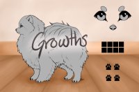 Painted Pomeranian Growths