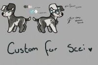 custom pitbull design for scei <3 [1/2]