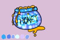 A shiny pot of honey, who would have thought