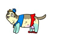 FCFS mrs.puff cow