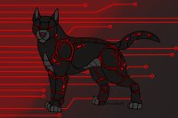 Advanced Cybertronic Defence Canine W.I.P