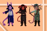Tiefling's for Tokens and Rares