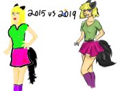 My Art Progress 2015 vs 2019