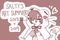 SALTYBIRB'S ART SUMMARY!! [2018+2019]