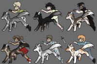Sketchy Werewolf Adopts ~ CLOSED