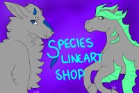 Hannahbun's Species Lineart Shop - OPEN