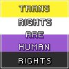 trans rights are human rights [nb variant]