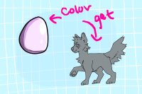 Color the egg get a character