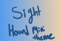 Lambicorn Sight hound mini theme