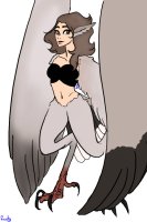 collared dove harpy
