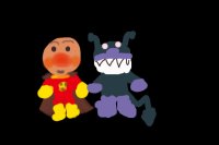 Anpanman and Baikinman Hold Hands in the Abyss