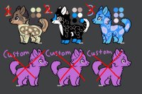 Pupper adopts for C$/rares/tokens (with customs)