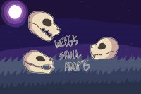weeg's skull adopts - customs closed