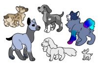 Dog Adopts for wl 2021 Halloween event pets/items
