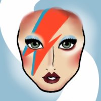 Bowie Face Chart