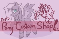 [open] Bip's Pony Custom Shop