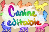 Canine Adopt Editable