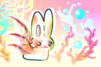 Saturated fimsh bunny