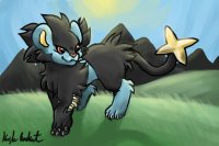 Luxray Soaking in the Rays